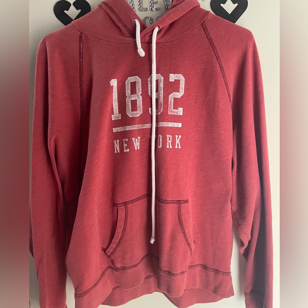 Abercrombie & Fitch Red 1892 New York Hoodie
